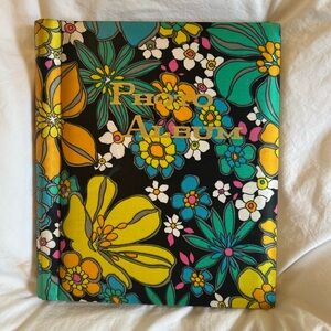 VINTAGE 💐 Floral Photo Album